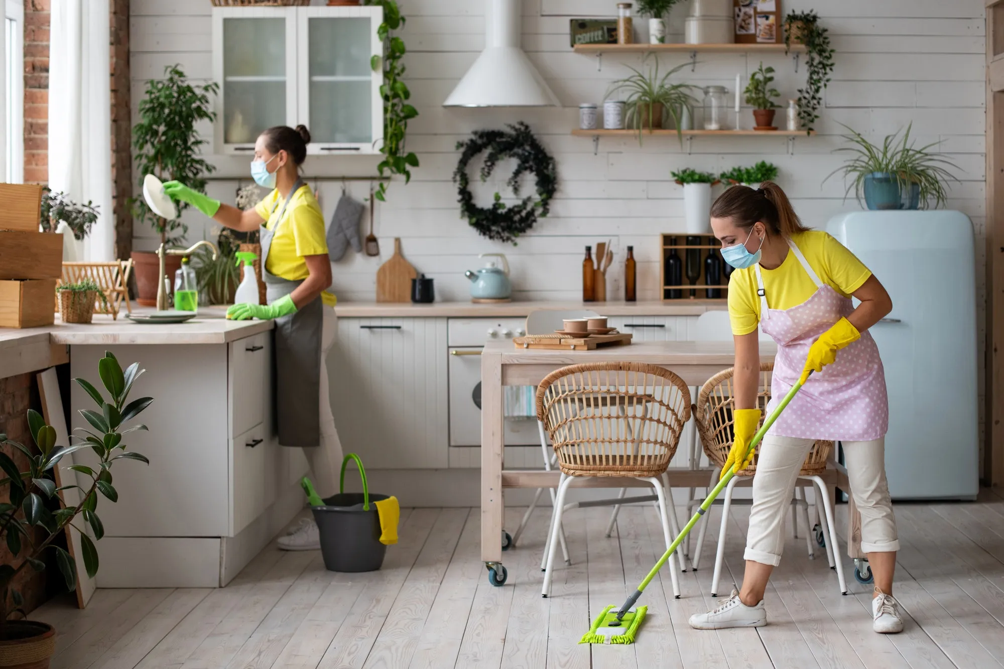 Professional cleaning team Abu Dhabi